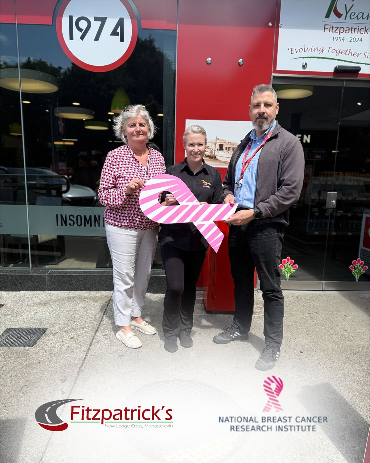 Fitzpatrick’s Newlodge Raises €500 Through Charity Bottle Bin Return Scheme